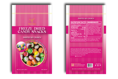 Freeze dried candy