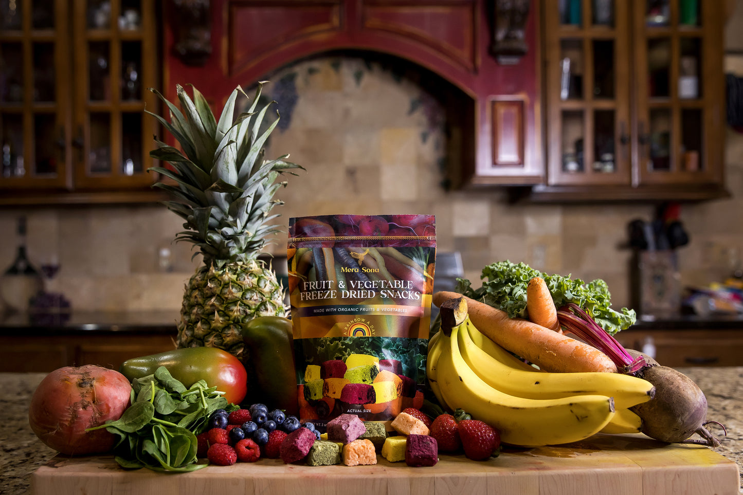 Mera Sona-  Organic, Freeze Dried Creations   "A RAINBOW A DAY"